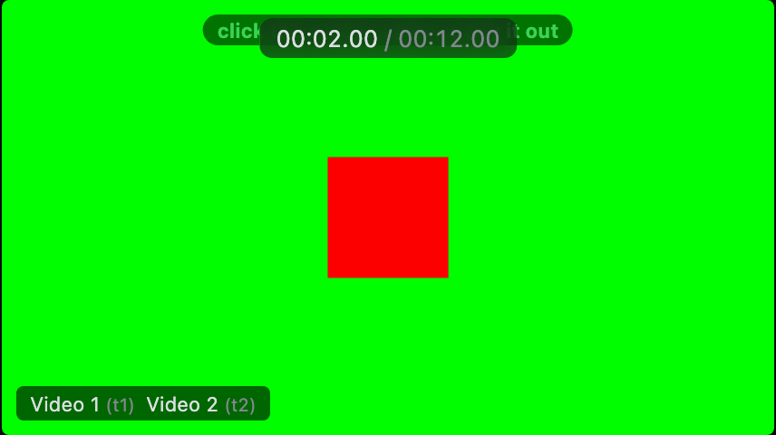 The green-screen eyedropper over the preview