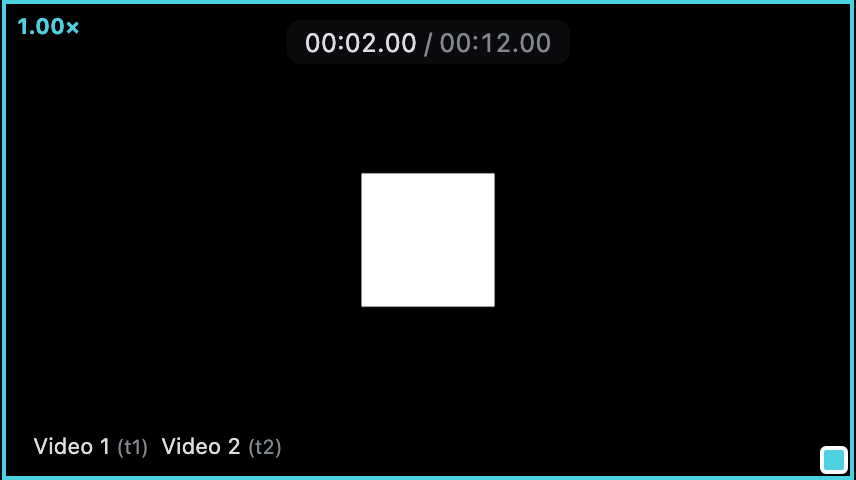 A green-screen matte showing a white subject on black